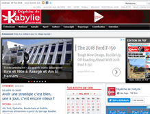 Tablet Screenshot of depechedekabylie.com